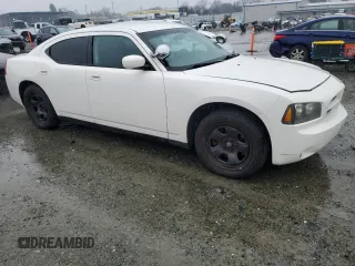 2010 Dodge Charger Police with VIN 2B3CA4CT3AH202854, listed as a Copart auction lot 44155155 with 230,922 mi miles and Clean Title. Bid and sale history available at carsss.com. Image 4.