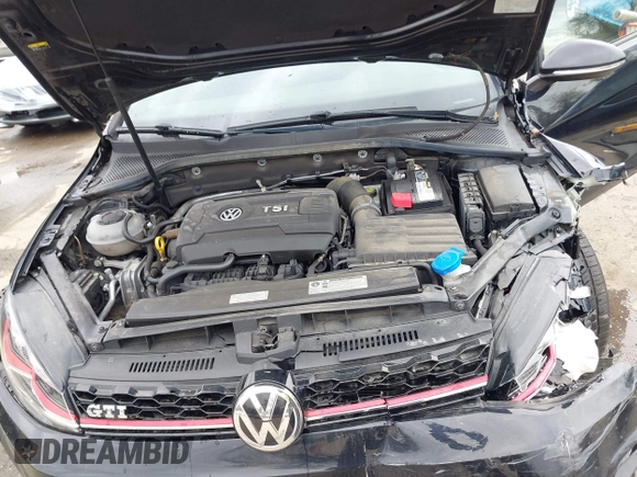 2018 Volkswagen Golf GTI S with VIN 3VW547AU1JM261492, listed as a IAAI auction lot 42007016 with 50,006 mi miles. Bid and sale history available at carsss.com. Image 10.