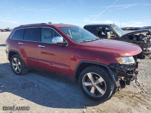 2014 Jeep Grand Cherokee Limited with VIN 1C4RJFBG5EC333186, listed as a Copart auction lot 49230365 with 120,914 mi miles and Salvage Title. Bid and sale history available at carsss.com. Image 4.