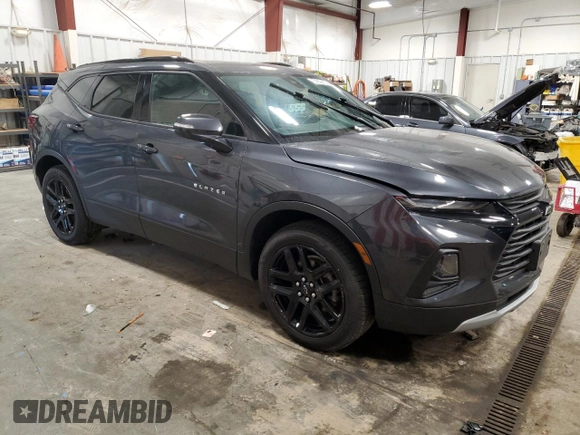 2022 Chevrolet Blazer LT with VIN 3GNKBJRS5NS164901, listed as a Copart auction lot 57859155 with Not provided miles and Salvage title. Bid and sale history available at DreamBid. Image 4.