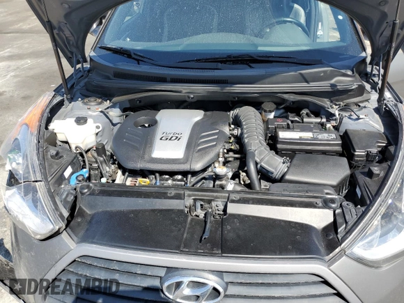 2016 Hyundai Veloster Turbo with VIN KMHTC6AE7GU267913, listed as a Copart auction lot 68070083 with 105,863 mi miles. Bid and sale history available at carsss.com. Image 11.