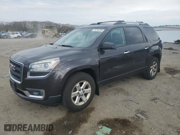 2014 GMC Acadia SLE z VIN 1GKKVNED1EJ325118, wystawiony jako Copart lot #54146735 z przebiegiem 230 158 mil mil oraz Czysty tytuł • Clean title. Historia ofert i sprzedaży dostępna na DreamBid. Obrazek 1.