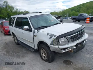 1998 Ford Expedition XLT z VIN 1FMPU18L9WLC37399, wystawiony jako IAAI lot #42187764 z przebiegiem 264 673 mil mil oraz . Historia ofert i sprzedaży dostępna na DreamBid. Obrazek 1.