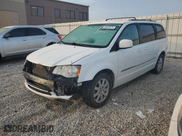 2014 Chrysler Town & Country Touring with VIN 2C4RC1BG9ER359794, listed as a Copart auction lot 86532674 with 128,199 mi miles and Salvage Title. Bid and sale history available at carsss.com. Image 1.