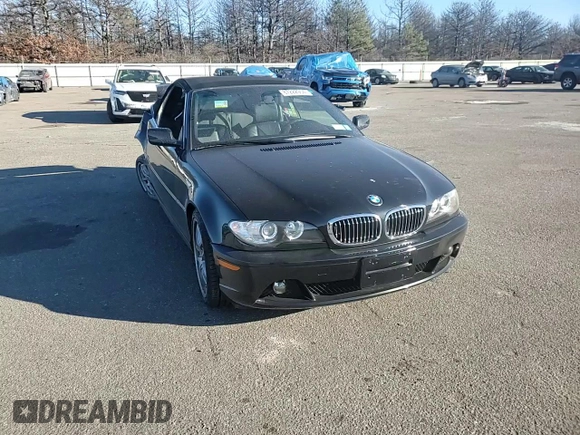 2005 BMW 3 Series 330Ci with VIN WBABW53405PL51084, listed as a Copart auction lot 87222954 with 0 mi miles and Salvage Title. Bid and sale history available at carsss.com. Image 11.