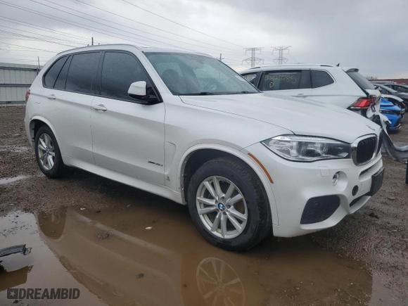 2015 BMW X5 xDrive35d with VIN 5UXKS4C50F0N09255, listed as a Copart auction lot 53791945 with 150,727 mi miles and Clean Title. Bid and sale history available at carsss.com. Image 4.
