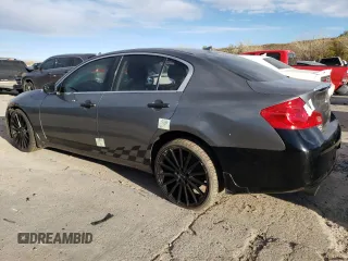 2011 Infiniti G25 x with VIN JN1DV6AR9BM651242, listed as a Copart auction lot 81480534 with 147,492 mi miles and Salvage Title. Bid and sale history available at DreamBid. Image 2.
