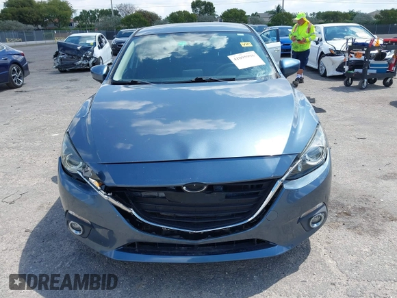 2015 Mazda 3 i Touring with VIN 3MZBM1L72FM187773, listed as a IAAI auction lot 41895996 with 44,346 mi miles and . Bid and sale history available at carsss.com. Image 12.