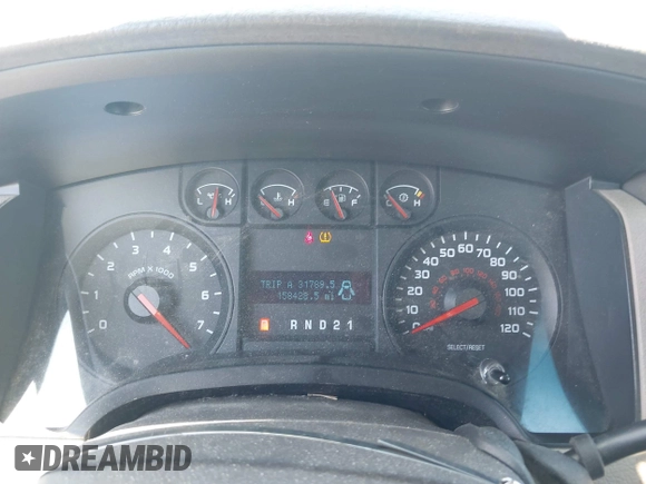 2009 Ford F-150 STX with VIN 1FTRX12W29FA64321, listed as a IAAI auction lot 42653001 with 158,428 mi miles and . Bid and sale history available at DreamBid. Image 7.