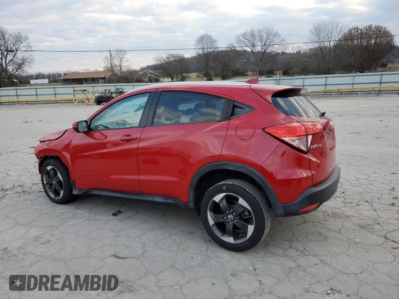2018 Honda HR-V EX-L Navi with VIN 3CZRU5H76JM701807, listed as a Copart auction lot 83244544 with 20,826 mi miles and Salvage Title. Bid and sale history available at carsss.com. Image 2.