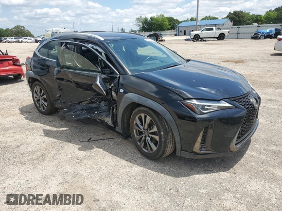 2019 Lexus UX 200 z VIN JTHY3JBH0K2001027, wystawiony jako Copart lot #56859105 z przebiegiem 81 726 mil mil oraz Szkoda całkowita • Salvage title. Historia ofert i sprzedaży dostępna na DreamBid. Obrazek 4.