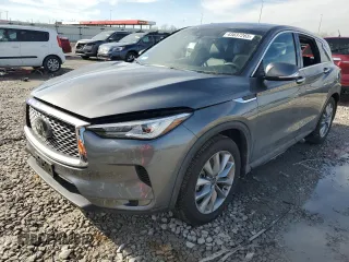 2021 Infiniti QX50 Pure z VIN 3PCAJ5AA8MF108850, wystawiony jako Copart lot #43837265 z przebiegiem 36 656 mil mil oraz Szkody całkowita. Historia ofert i sprzedaży dostępna na DreamBid. Obrazek 1.
