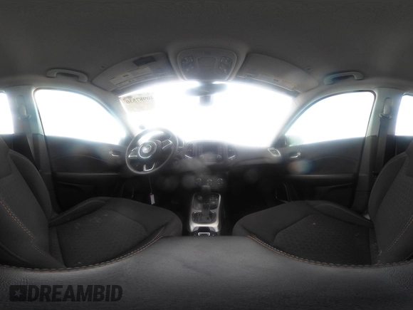 2017 Jeep Compass Sport with VIN 3C4NJDAB3HT628675, listed as a IAAI auction lot 40987530 with 92,254 mi miles and . Bid and sale history available at DreamBid. Image 19.