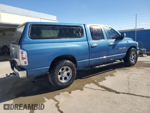 2006 Dodge 1500 SLT with VIN 1D7HA18NX6J162913, listed as a Copart auction lot 47032205 with 182,467 mi miles and Clean Title. Bid and sale history available at carsss.com. Image 3.