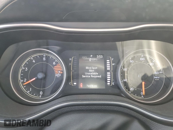 2019 Jeep Cherokee Latitude Plus with VIN 1C4PJLLB5KD479411, listed as a Copart auction lot 47528525 with 76,478 mi miles and Salvage Title. Bid and sale history available at DreamBid. Image 9.