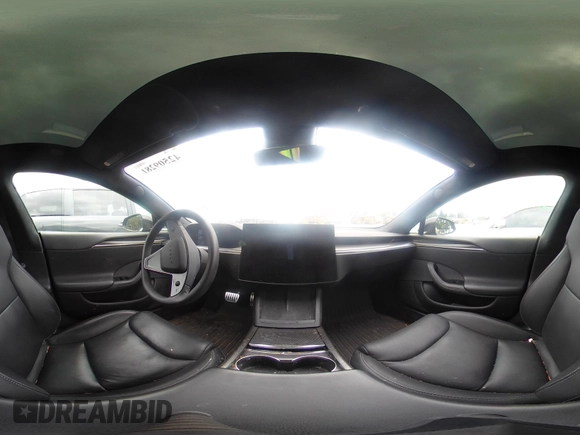 2021 Tesla Model S Plaid with VIN 5YJSA1E62MF447509, listed as a IAAI auction lot 42509281 with 32,372 mi miles and . Bid and sale history available at DreamBid. Image 21.