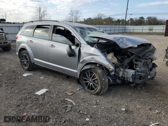 2018 Dodge Journey SE with VIN 3C4PDCAB4JT535583, listed as a Copart auction lot 86882794 with 102,716 mi miles and Salvage Title. Bid and sale history available at carsss.com. Image 4.