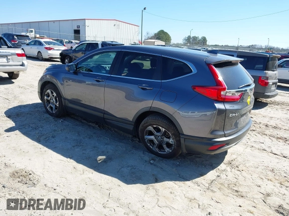 2019 Honda CR-V EX with VIN 5J6RW1H5XKL005682, listed as a IAAI auction lot 41663175 with 91,367 mi miles. Bid and sale history available at carsss.com. Image 3.