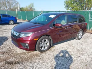 2019 Honda Odyssey EX-L z VIN 5FNRL6H75KB116656, wystawiony jako IAAI lot #41870961 z przebiegiem 87 697 mil mil oraz . Historia ofert i sprzedaży dostępna na DreamBid. Obrazek 18.