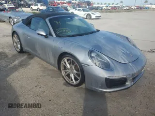 2017 Porsche 911 Carrera with VIN WP0CA2A9XHS141399, listed as a Copart auction lot 75233044 with Not Provided miles and Salvage Title. Bid and sale history available at DreamBid. Image 4.