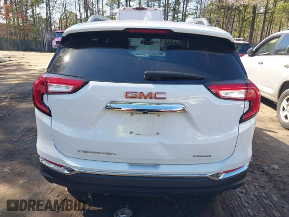 2023 GMC Terrain SLT with VIN 3GKALVEG4PL181622, listed as a IAAI auction lot 41824862 with 46,855 mi miles and . Bid and sale history available at carsss.com. Image 17.