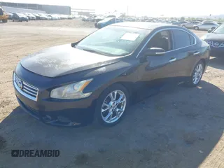 2012 Nissan Maxima SV with VIN 1N4AA5APXCC804261, listed as a IAAI auction lot 42176845 with 203,820 mi miles and . Bid and sale history available at DreamBid. Image 2.