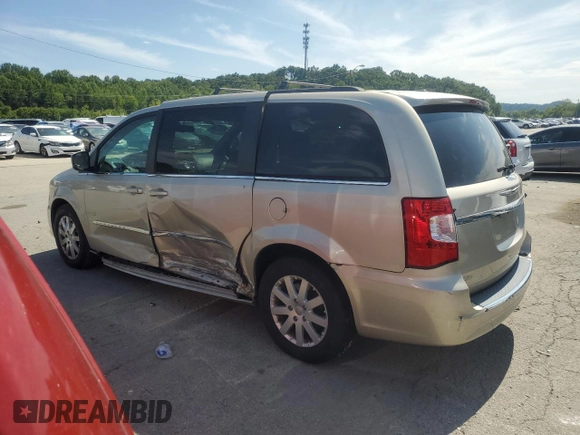 2015 Chrysler Town & Country Touring with VIN 2C4RC1BG6FR594591, listed as a Copart auction lot 67585604 with 125,875 mi miles and Salvage Title. Bid and sale history available at DreamBid. Image 2.