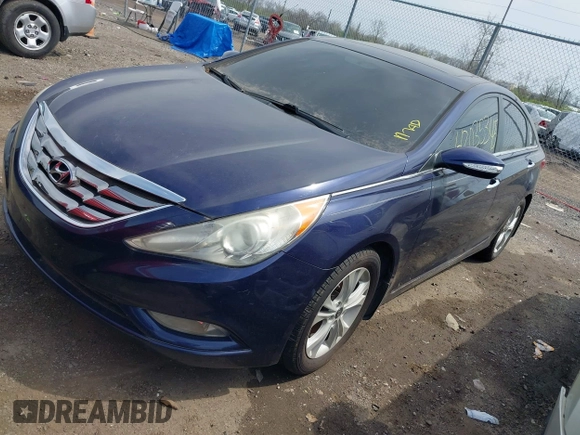 2011 Hyundai Sonata SE with VIN 5NPEC4AC6BH157681, listed as a IAAI auction lot 42035345 with 106,651 mi miles. Bid and sale history available at carsss.com. Image 2.