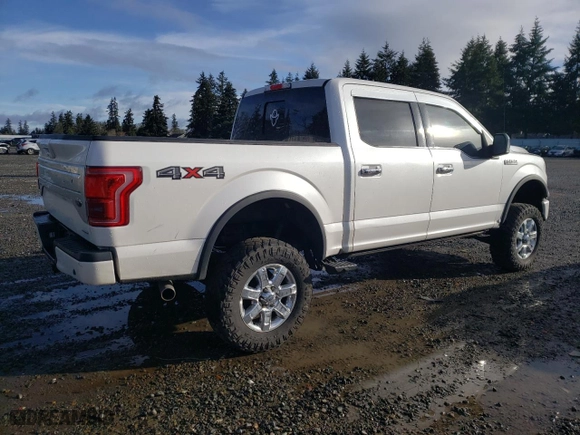 2016 Ford F-150 XLT with VIN 1FTEW1EF4GFC75515, listed as a Copart auction lot 47635175 with 133,577 mi miles and Salvage Title. Bid and sale history available at carsss.com. Image 3.