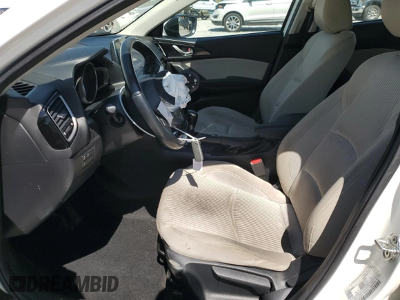 2015 Mazda 3 i Touring with VIN 3MZBM1V77FM167113, listed as a Copart auction lot 58027245 with 97,914 mi miles and Salvage title. Bid and sale history available at DreamBid. Image 7.