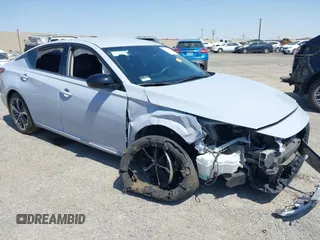 2024 Nissan Altima SR with VIN 1N4BL4CV9RN306070, listed as a IAAI auction lot 42581480 with 19,216 mi miles and . Bid and sale history available at DreamBid. Image 1.