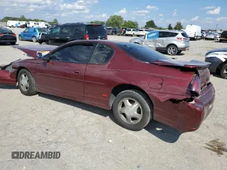 2002 Chevrolet Monte Carlo SS with VIN 2G1WX15KX29122730, listed as a Copart auction lot 69993714 with 0 mi miles and Salvage Title. Bid and sale history available at carsss.com. Image 2.