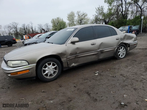 2001 Buick Park Avenue with VIN 1G4CW54K214268879, listed as a Copart auction lot 51590485 with 189,538 mi miles and Salvage Title. Bid and sale history available at carsss.com. Image 1.
