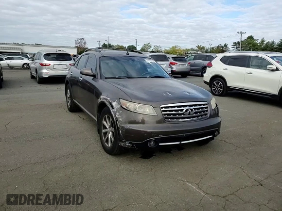 2007 Infiniti FX35 with VIN JNRAS08W47X208620, listed as a Copart auction lot 74446784 with 203,251 mi miles and Salvage Title. Bid and sale history available at carsss.com. Image 11.