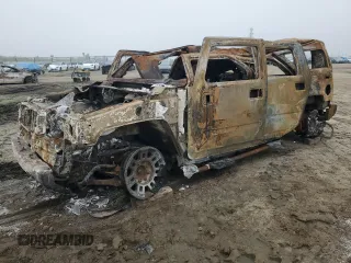 2007 Hummer H2 SUV with VIN 5GRGN23U27H101206, listed as a Copart auction lot 83620614 with 0 mi miles and Non Repairable. Bid and sale history available at carsss.com. Image 1.