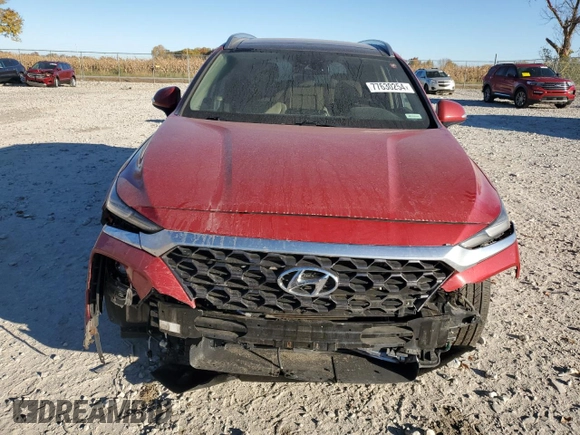 2019 Hyundai Santa Fe Ultimate with VIN 5NMS5CAD6KH068464, listed as a Copart auction lot 77630254 with 90,172 mi miles and Salvage Title. Bid and sale history available at carsss.com. Image 5.