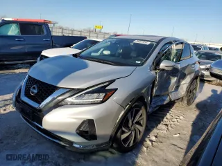 2023 Nissan Murano SL with VIN 5N1AZ2CS5PC126359, listed as a Copart auction lot 89097955 with 19,219 mi miles and Salvage Title. Bid and sale history available at carsss.com. Image 1.