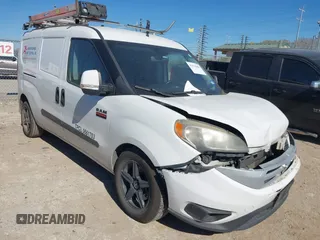 2017 Ram ProMaster City Cargo Van Tradesman SLT with VIN ZFBERFBB7H6D87755, listed as a IAAI auction lot 41678300 with 182,587 mi miles. Bid and sale history available at carsss.com. Image 1.