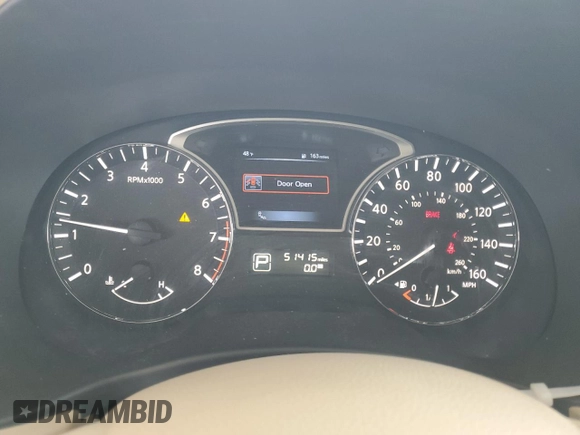 2015 Nissan Pathfinder SV with VIN 5N1AR2MN9FC600501, listed as a Copart auction lot 48445715 with 51,415 mi miles and Salvage Title. Bid and sale history available at carsss.com. Image 9.