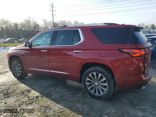 2023 Chevrolet Traverse Premier with VIN 1GNEVKKW0PJ215006, listed as a Copart auction lot 41420165 with 23,454 mi miles and Salvage Title. Bid and sale history available at carsss.com. Image 2.