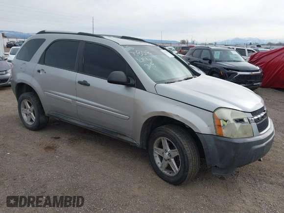 2005 Chevrolet Equinox LS with VIN 2CNDL23F456008018, listed as a IAAI auction lot 41774232 with 1 mi miles. Bid and sale history available at carsss.com. Image 1.