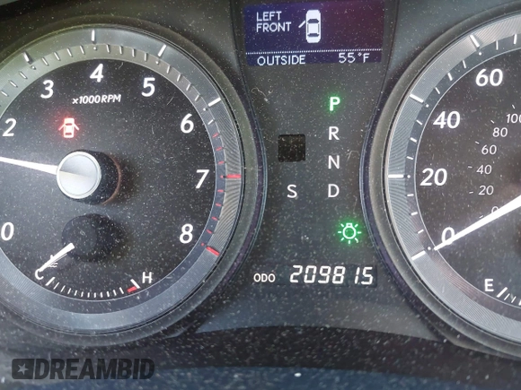 2008 Lexus ES 350 with VIN JTHBJ46G082176501, listed as a IAAI auction lot 41997839 with 209,815 mi miles. Bid and sale history available at carsss.com. Image 15.