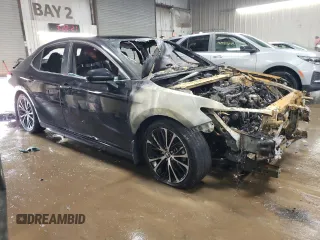2020 Toyota Camry SE with VIN 4T1G11AK8LU893089, listed as a Copart auction lot 45344815 with 0 mi miles and Salvage Title. Bid and sale history available at carsss.com. Image 4.