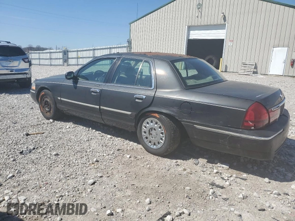 2003 Mercury Grand Marquis GS Convenience with VIN 2MEFM74W03X638534, listed as a Copart auction lot 49371535 with 335,360 mi miles and Salvage Title. Bid and sale history available at DreamBid. Image 2.