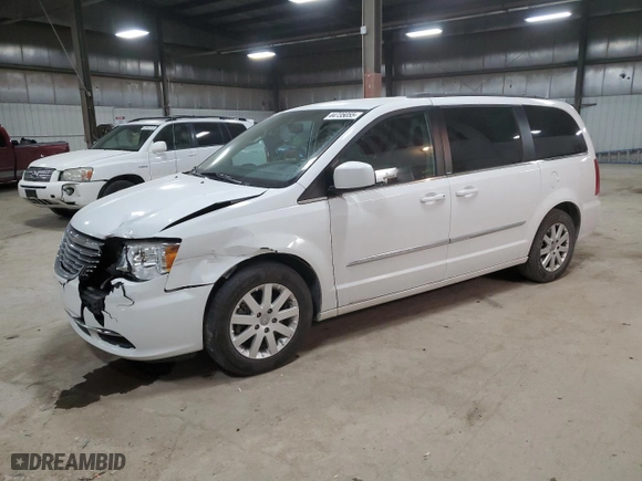 2014 Chrysler Town & Country Touring with VIN 2C4RC1BG5ER293177, listed as a Copart auction lot 44735055 with 115,211 mi miles and Salvage Title. Bid and sale history available at carsss.com. Image 1.