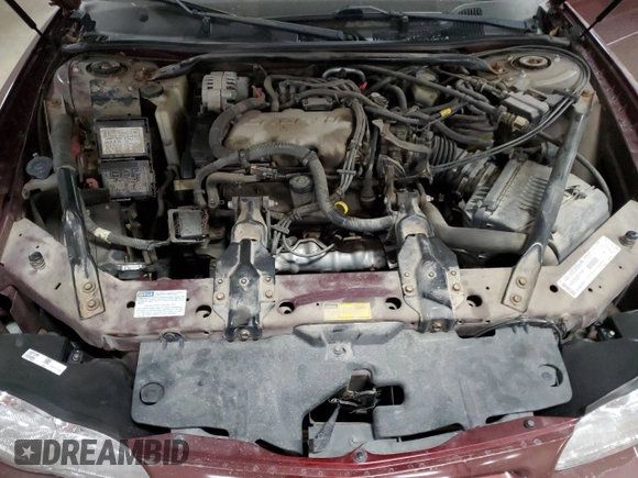 2000 Chevrolet Monte Carlo LS with VIN 2G1WW12E9Y9325411, listed as a Copart auction lot 84213754 with 171,947 mi miles and Salvage Title. Bid and sale history available at carsss.com. Image 12.