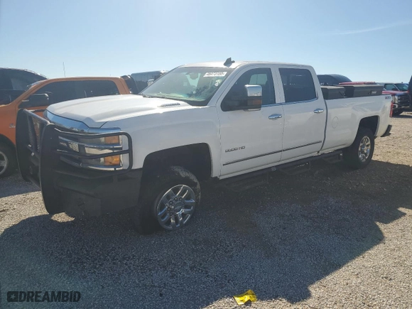 2015 Chevrolet Silverado 3500HD Built After Aug 14 LTZ with VIN 1GC4K0C87FF536852, listed as a Copart auction lot 46473155 with 237,705 mi miles and Clean Title. Bid and sale history available at carsss.com. Image 1.