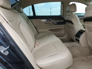 2016 BMW 7 Series 740i with VIN WBA7E2C51GG546677, listed as a Copart auction lot 63455445 with 106,553 mi miles and Salvage title. Bid and sale history available at DreamBid. Image 10.