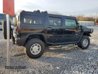 2004 Hummer H2 with VIN 5GRGN23U54H109943, listed as a Copart auction lot 85440454 with 62,040 mi miles and Salvage Title. Bid and sale history available at carsss.com. Image 3.