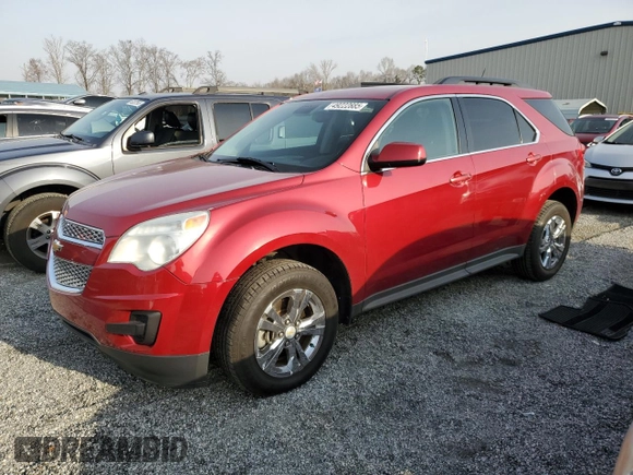 2013 Chevrolet Equinox LT with VIN 2GNALDEK4D6229492, listed as a Copart auction lot 49222885 with 108,473 mi miles and Salvage Title. Bid and sale history available at carsss.com. Image 1.
